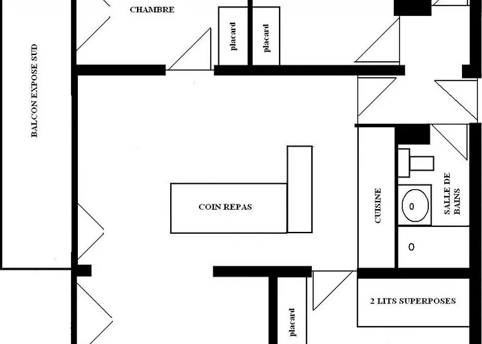 Apartmán Bel Renove 8 Pers, Proche Pistes, Balcon Ensoleille - Fr-1-455-25